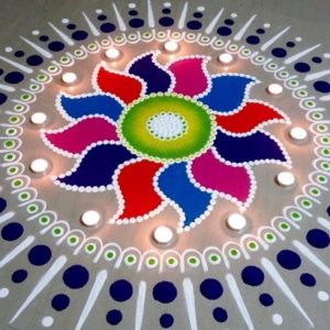 Simple Rangoli Designs for Home