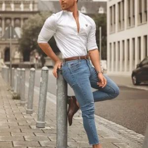 Blue Jeans & Shirt Combination Ideas for Men